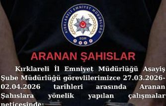 Kırklareli’nde aranan 8 kişi yakalandı