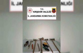 Kırşehir’de kaçak kazıya suçüstü: 2 gözaltı