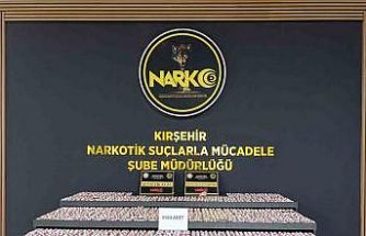 Kırşehir’de zehir tacirine darbe