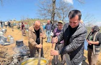 Kızılçukur’da yağmur duası geleneği yaşatıldı