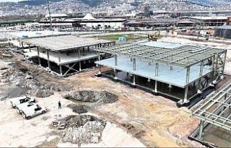 Kocaeli Sosyal Yaşam Merkezi inşaatı hızla yükseliyor