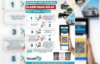 Kocaeli’de toplu ulaşımda online kart dönemi