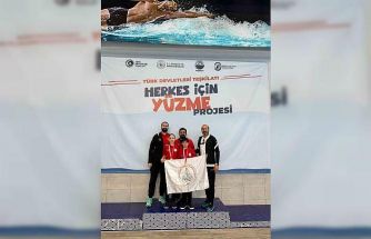 Körfezli genç yüzücüler Azerbaycan’da Türkiye’yi temsil edecek