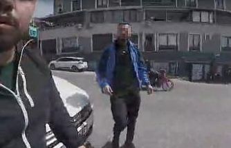 Korna çaldı, darp edildi: Trafik magandaları kameraya yansıdı