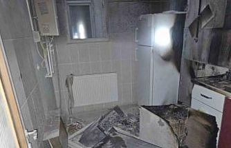 Kovancılar’da korkutan yangın