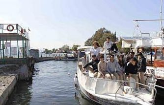 Köyceğiz Gölü’nde incelemelerde bulunuldu