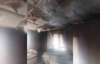 Kumlu’da ev yangını