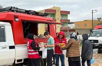 Kurtalan’da sel mağdurlarına destek