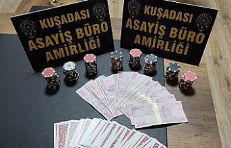 Kuşadası’nda ’kumar’ baskını