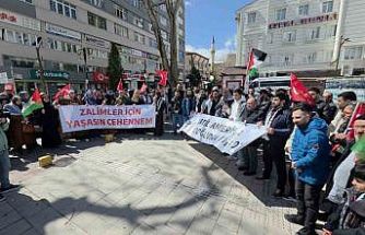 Kütahya’da İsrail’in Filistinli esirleri hedef alan idam cezası yasasına tepki