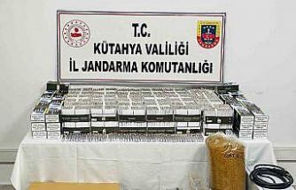 Kütahya’da kaçak tütün operasyonu