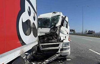 Kuzey Marmara Otoyolu’nda zincirleme kaza: 1 yaralı