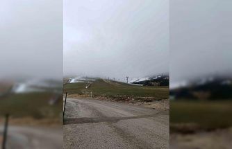 Ladik Akdağ’da nisan karı sürprizi