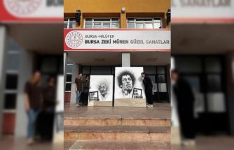 Lise öğrencileri mezun olmadan eserlerini sergileyecek