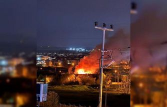 Lüleburgaz’da korkutan yangın