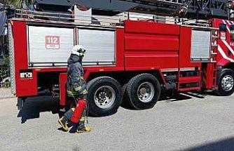 Manavgat’ta baca yangını söndürüldü