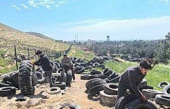 Mardin Büyükşehir Belediyesi, 100 ton atık lastiği geri dönüşüme kazandırdı