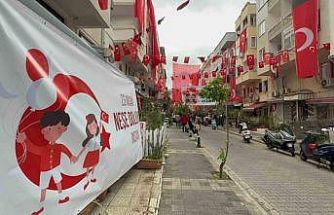 Marmaris’te 105 Sokak’ta bayram coşkusu büyüdü