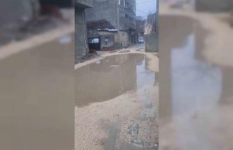 Mazıdağı’nda sokaklar göle döndü