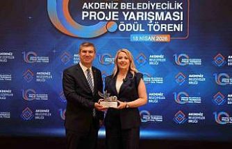 Merkezefendi Belediyesi Atatürk Bilim Merkezi, Akdeniz Belediyecilik Proje Yarışmasında ödül aldı