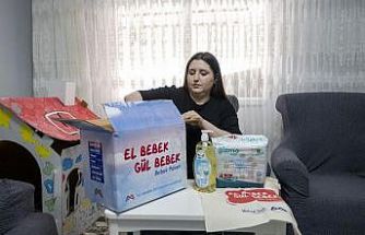 Mersin Büyükşehir Belediyesinden bebekli ailelere aylık destek