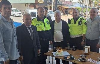 Mersin’de 28 yıllık polis memuru telsizden veda etti