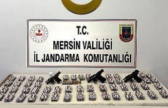 Mersin’de binlerce uyuşturucu hap ele geçirildi