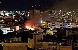 Mersin’de ev yangını