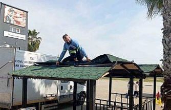 Mersin’de park ve yeşil alanlarda bakım seferberliği