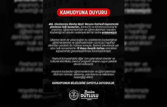 Mesir Festivali konserleri ertelendi