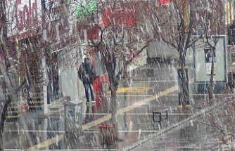 Meteoroloji uyardı: Kars’ta kar yağışı başladı
