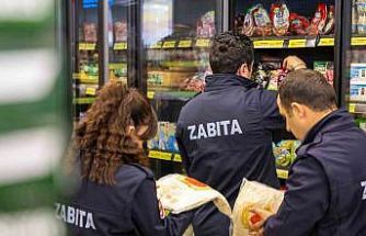 Mezitli Belediyesi denetimde tarihi geçmiş ürünlere geçit vermedi