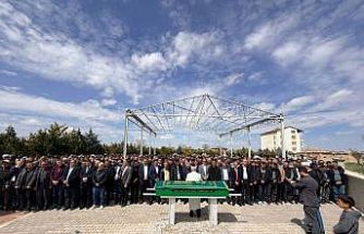 Milli maçta hayatını kaybeden kameraman son yolculuğuna uğurlandı