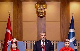 Minikler 23 Nisan’ı coşkuyla kutladı