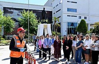 Muratpaşa’da yangın tatbikatı