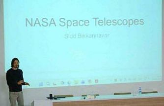 NASA Bilim İnsanı Sidd Bikkannavar öğrencileri ile buluştu