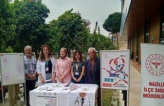 Nazilli’de vatandaşlara kalp sağlığı anlatıldı