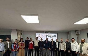 Niğde’de yeni evlenen çiftlere yeni doğan destek çantası desteği