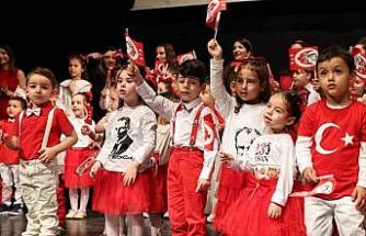 Nilüfer Belediyesi kreşlerinde 23 Nisan neşesi