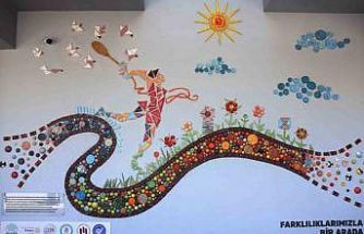 Nilüfer’de renkli dayanışma: Sanat ve sevgi panosu