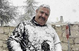 Nisan ayı ortasında Aksaray’da kar yağışı devam ediyor