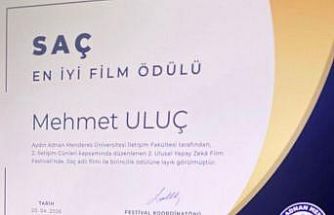 Ödülünü Filistin’e ithaf etti