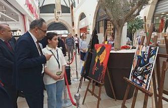 Öğrencilerin yıl boyunca emek verdikleri eserler görücüye çıktı