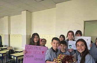 Öğretmenler ve öğrenciler birbirine moral oldu