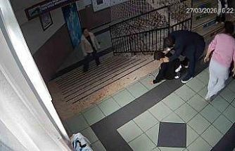 Okul müdüründen hayat kurtaran Heimlich manevrası
