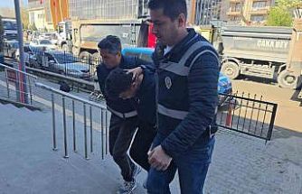 Okullarda eylem yapacağı iddiasıyla gözaltına alınan şüpheli adliyeye sevk edildi