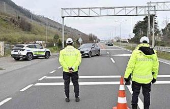 Ordu’da bir haftada yaklaşık 20 bin araç ve sürücüsü denetlendi