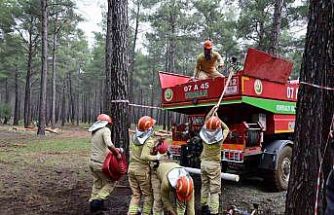 Ormancılar Antalya’da kıyasıya  yarıştı
