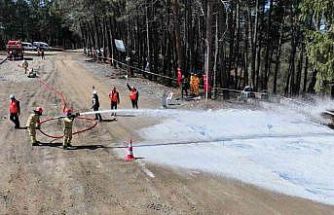 Ormancılar kıyasıya yarıştı