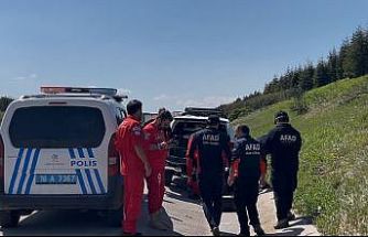 "Otoyola 5 yaşında çocuk bırakıldı" ihbarı ekipleri alarma geçirdi